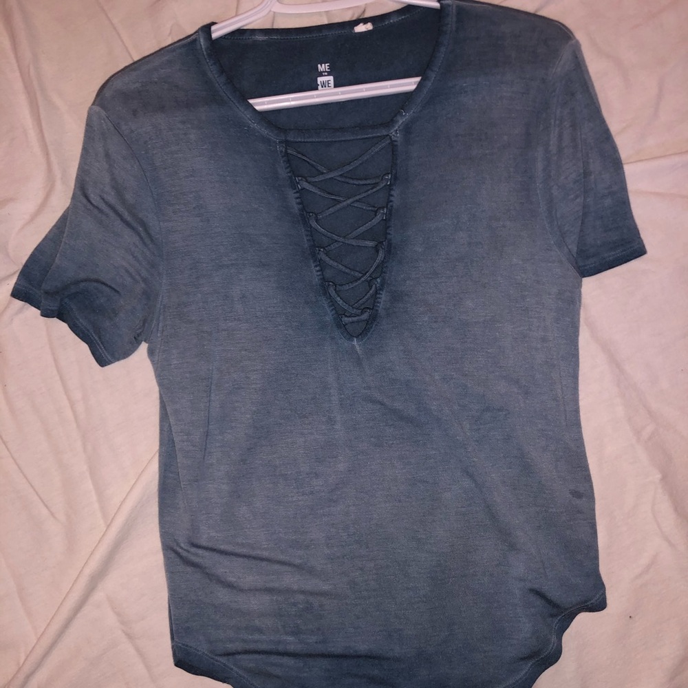 Lace Up Top